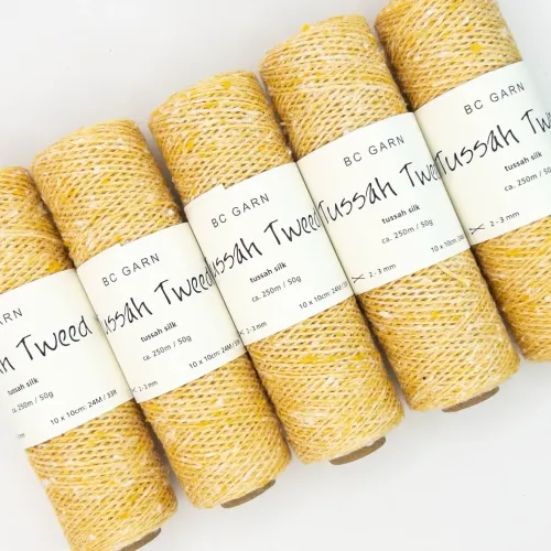 bc-garn-tussah-tweed-yellow-500m